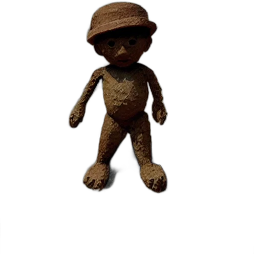 hat, staff, creature, robot transparent PNG cut-out