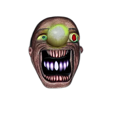 mask, face, creature, staff transparent PNG cut-out