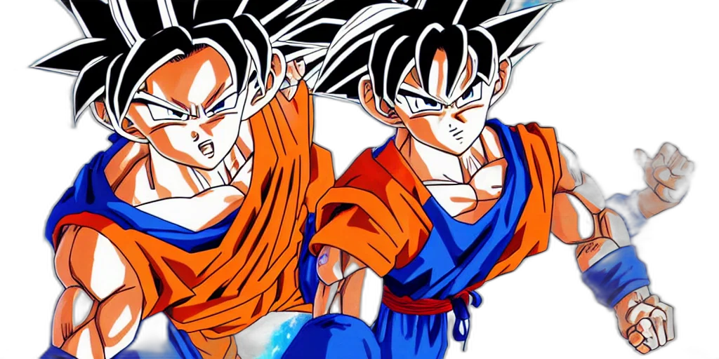 concept art, goku, art, makoto transparent PNG cut-out