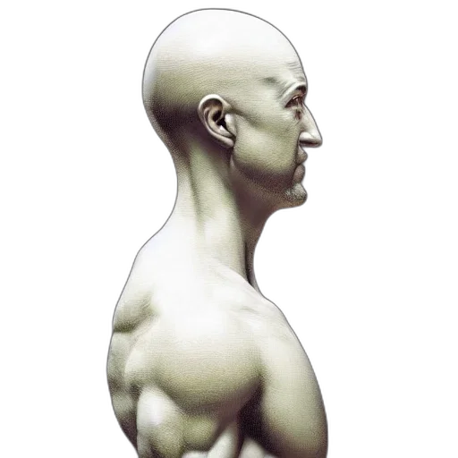 face, mask, robot, hair transparent PNG cut-out