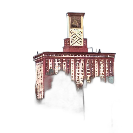 building, staff, concept art, 3d render transparent PNG cut-out