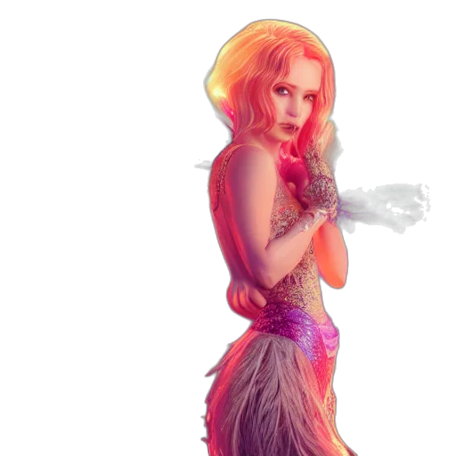 dress, concept art, fantasy art, 3d render transparent PNG cut-out