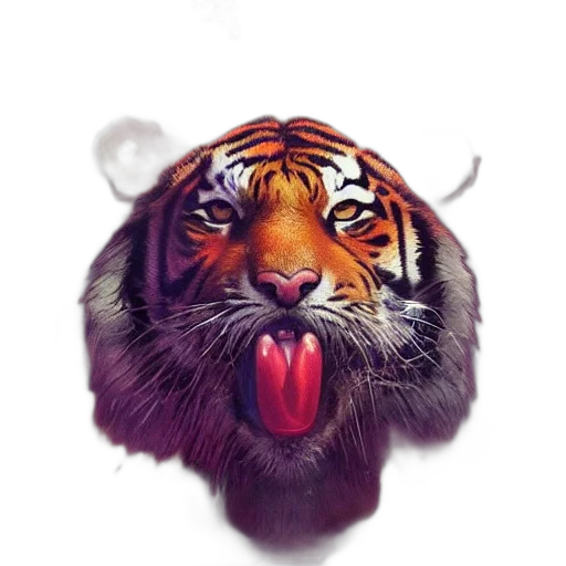 animal, creature, face, crown transparent PNG cut-out