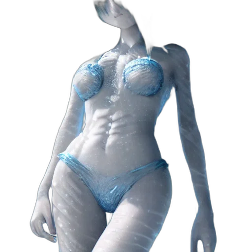 robot, dress, creature, jewelry transparent PNG cut-out