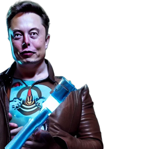 robot, staff, face, jacket transparent PNG cut-out