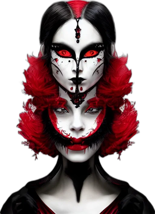mask, face, crown, fantasy art transparent PNG cut-out