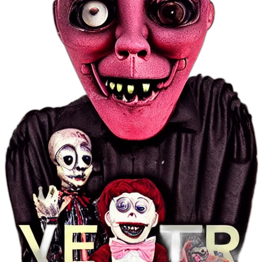 mask, creature, face, 3d render transparent PNG cut-out