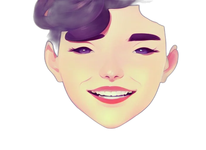 face, mask, hat, hair transparent PNG cut-out