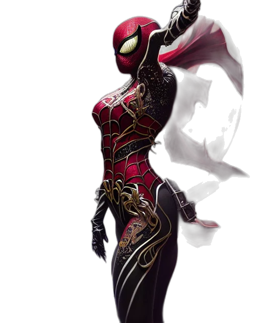 mask, dress, concept art, comic book art transparent PNG cut-out
