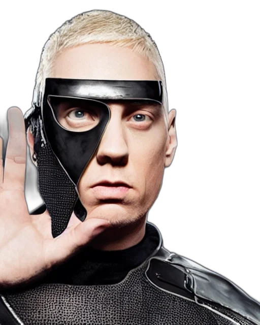 mask, robot, eminem, wearing transparent PNG cut-out