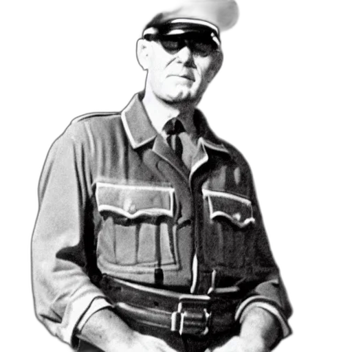 staff, jacket, hat, face transparent PNG cut-out