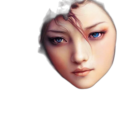 face, crown, mask, robot transparent PNG cut-out