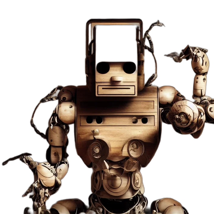 robot, animal, concept art, 3d render transparent PNG cut-out