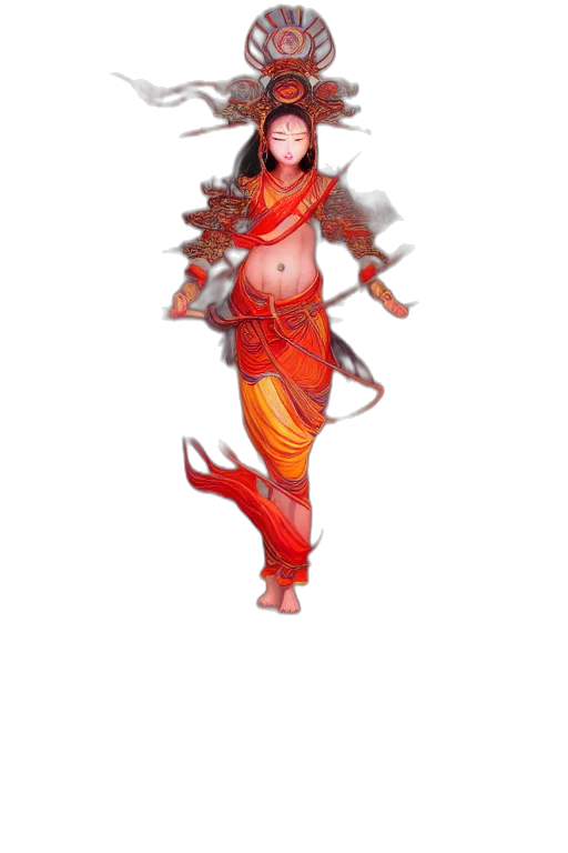 staff, dragon, fantasy art, concept art transparent PNG cut-out