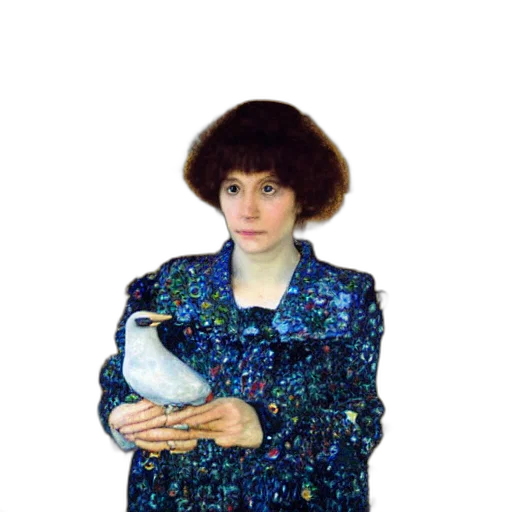 dress, jacket, animal, staff transparent PNG cut-out