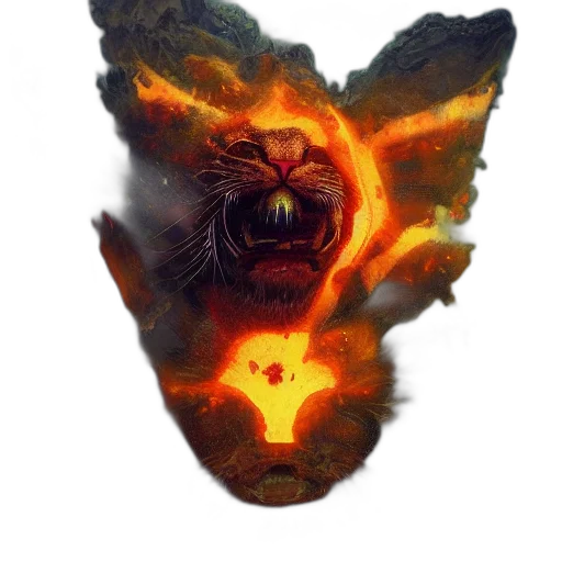 mask, dragon, face, creature transparent PNG cut-out