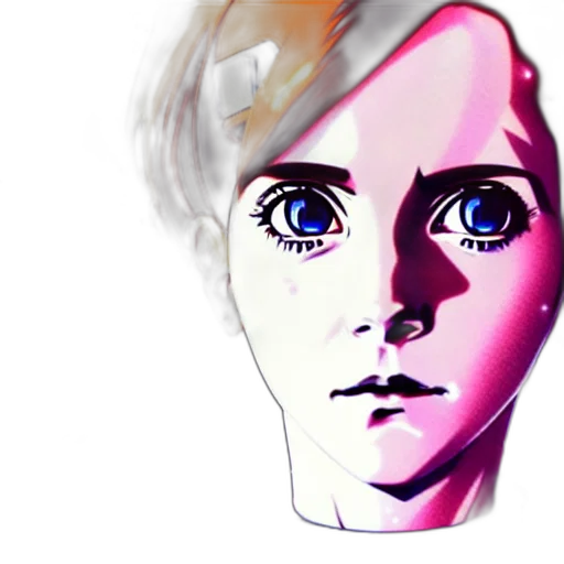 face, mask, robot, creature transparent PNG cut-out