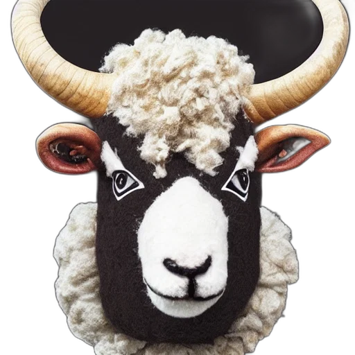 animal, mask, face, photorealistic transparent PNG cut-out