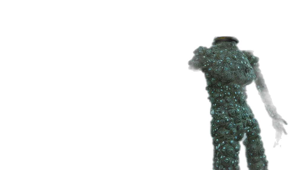 bottle, dress, hat, staff transparent PNG cut-out