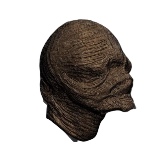 mask, face, creature, staff transparent PNG cut-out