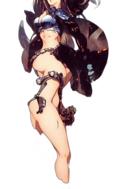 robot, dress, weapon, mask transparent PNG cut-out