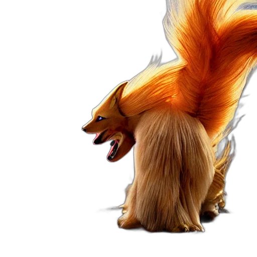 hair, animal, creature, dragon transparent PNG cut-out