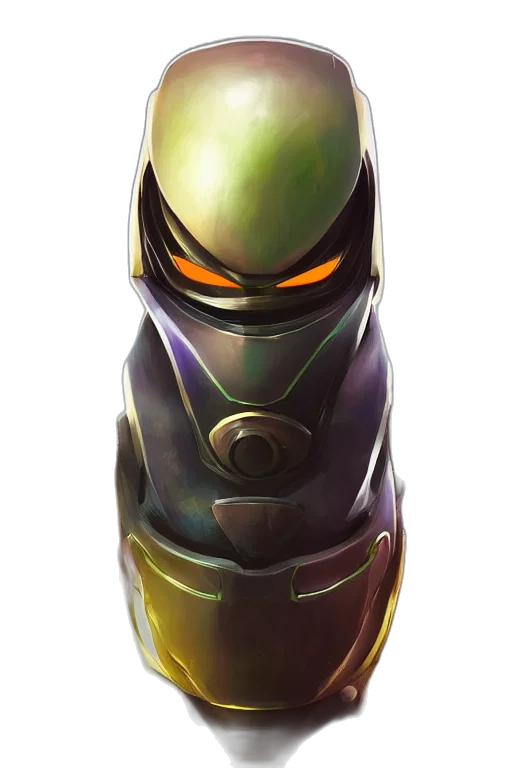 robot, mask, face, staff transparent PNG cut-out