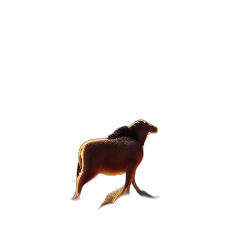 animal, creature, dragon, hair transparent PNG cut-out
