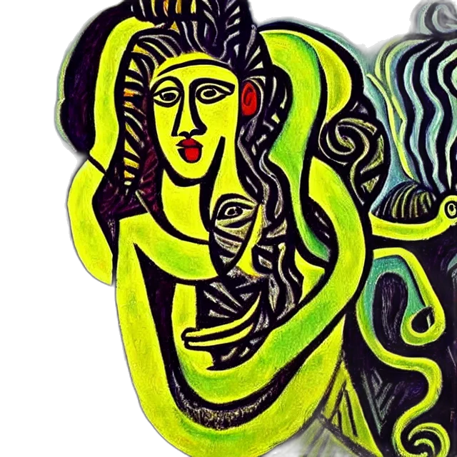 jewelry, mask, oil painting, cartoon transparent PNG cut-out