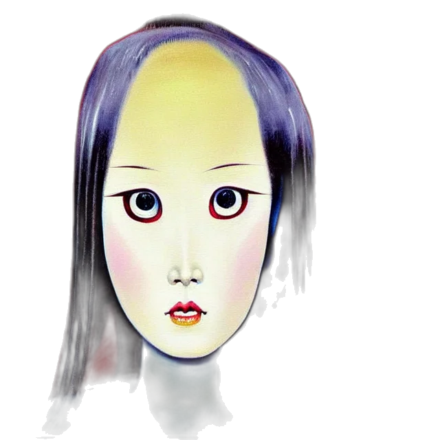 mask, face, robot, creature transparent PNG cut-out