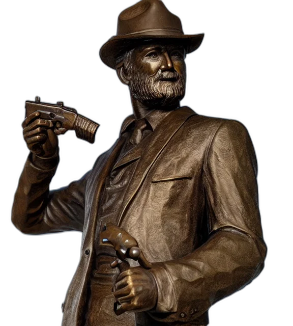 staff, face, concept art, 3d render transparent PNG cut-out