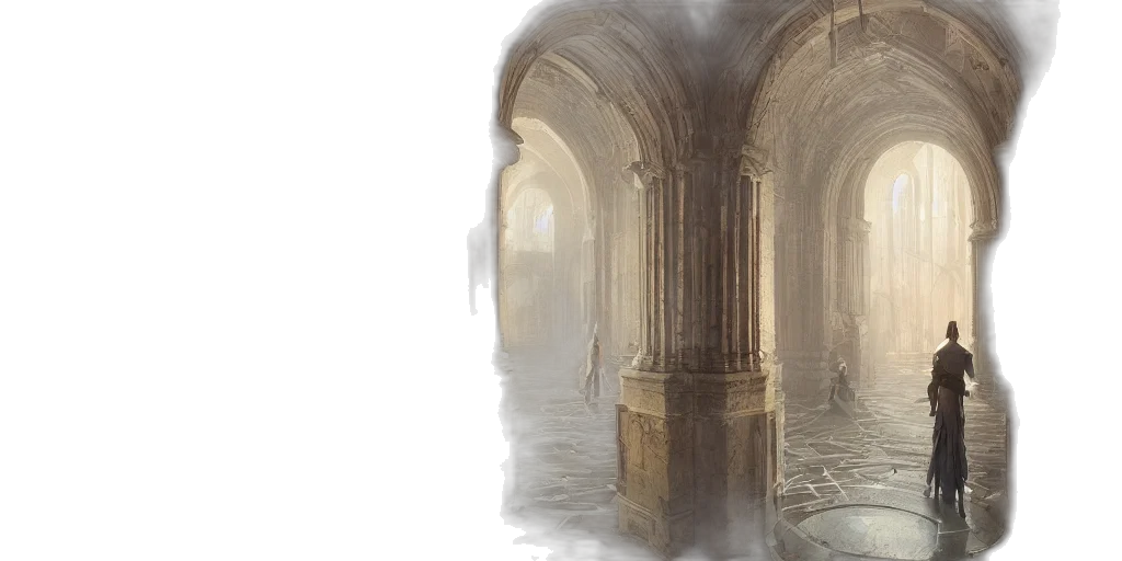 sword, concept art, fantasy art, photorealistic transparent PNG cut-out