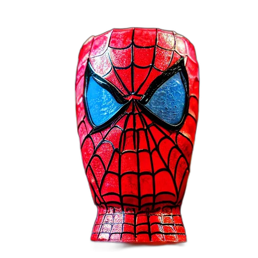 mask, face, 3d render, comic book art transparent PNG cut-out