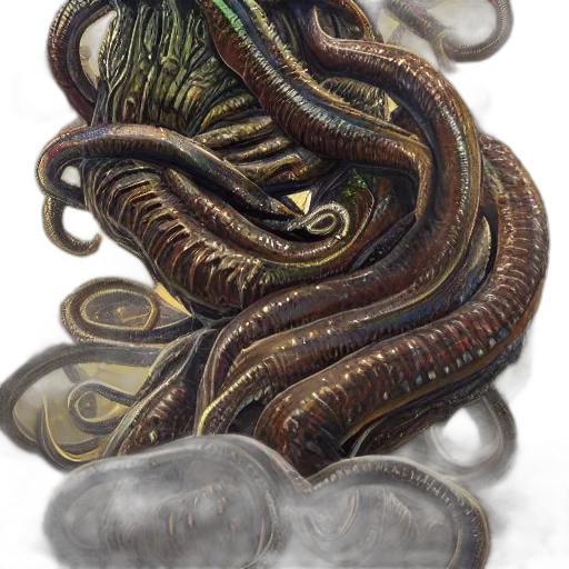 creature, hair, dragon, jewelry transparent PNG cut-out