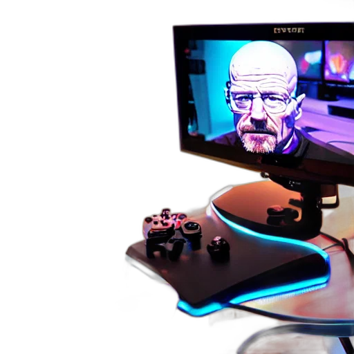 3d render, cyberpunk, concept art, photorealistic transparent PNG cut-out