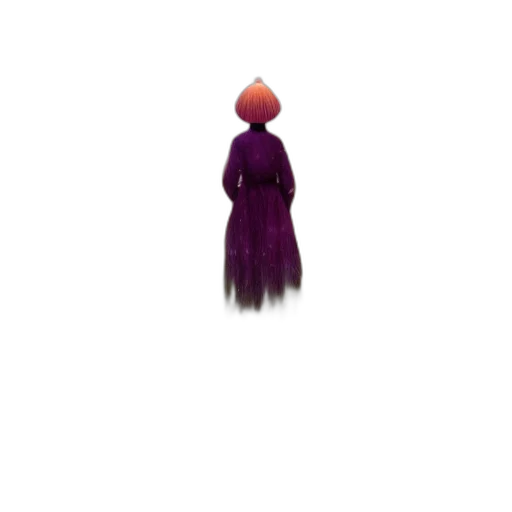 hair, dress, creature, hat transparent PNG cut-out