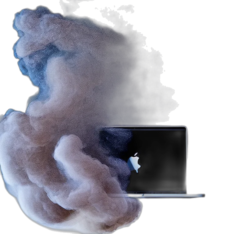 dragon, vaporwave, concept art, fog transparent PNG cut-out