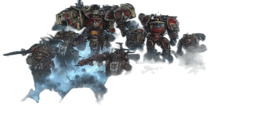 robot, concept art, fantasy art, warhammer transparent PNG cut-out