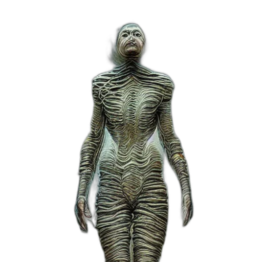 creature, dress, mask, robot transparent PNG cut-out