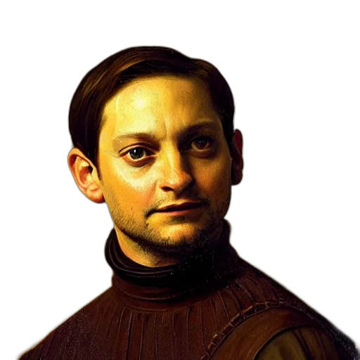 staff, face, jacket, robot transparent PNG cut-out