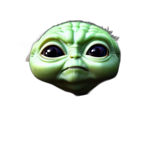 face, mask, creature, staff transparent PNG cut-out