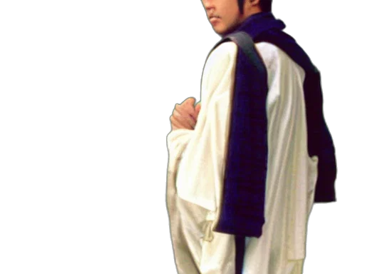 jacket, staff, robot, dress transparent PNG cut-out