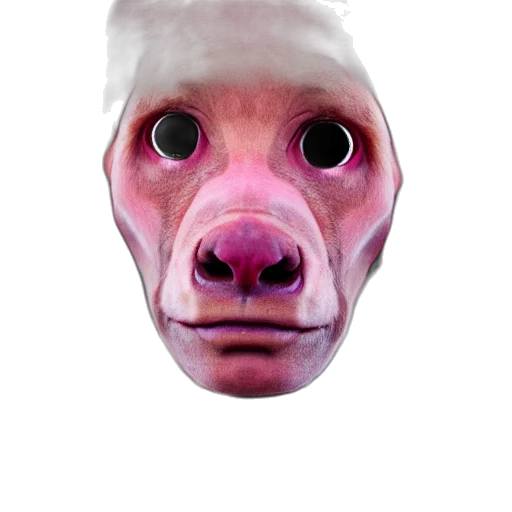 mask, face, creature, animal transparent PNG cut-out