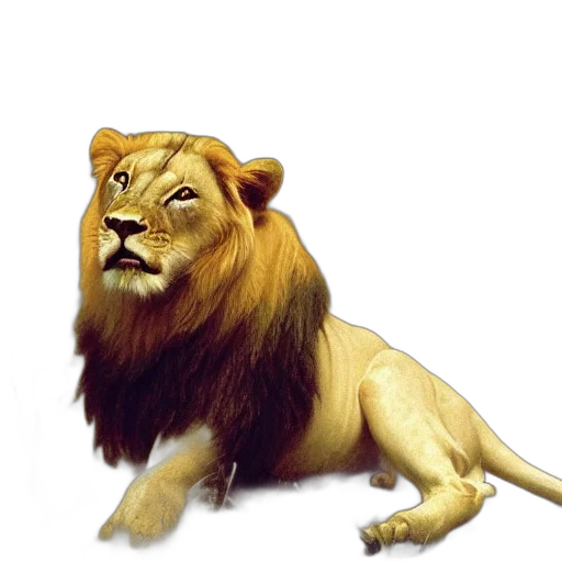 animal, crown, staff, creature transparent PNG cut-out
