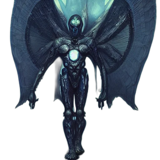 robot, staff, dragon, creature transparent PNG cut-out