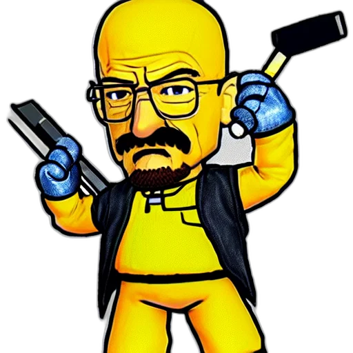 staff, cartoon, comic book art, pixel art transparent PNG cut-out