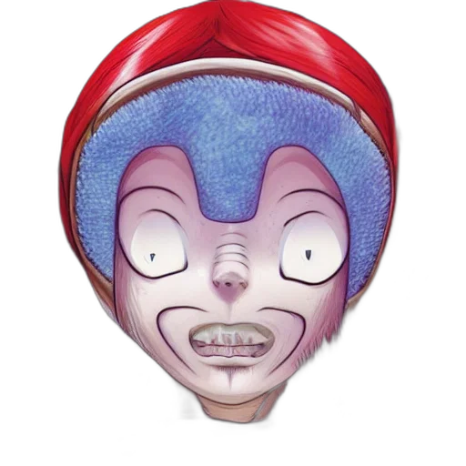 face, hat, mask, creature transparent PNG cut-out