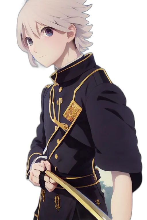 staff, crown, jacket, sword transparent PNG cut-out