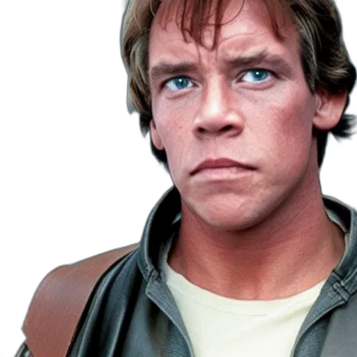 face, jacket, photorealistic, luke transparent PNG cut-out