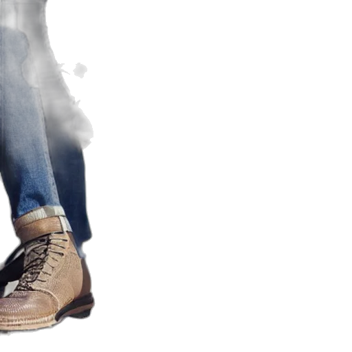 shoes, jacket, photorealistic, concept art transparent PNG cut-out